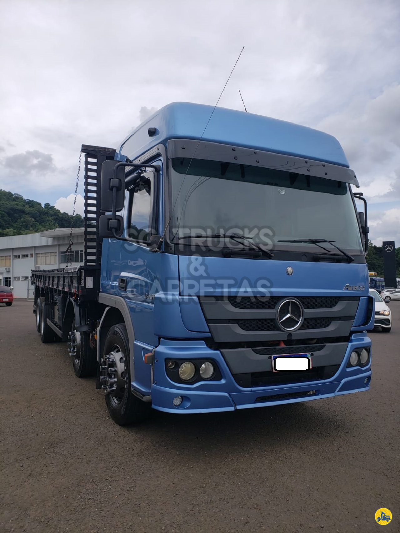 CAMINHAO MERCEDES-BENZ MB 2430 Grade Baixa Truck 6x2 SC Trucks e Carretas  VIDEIRA SANTA CATARINA SC